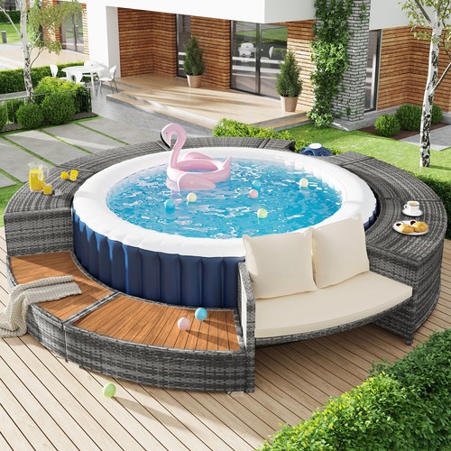 Gartenmöbel lounge set mit - set,