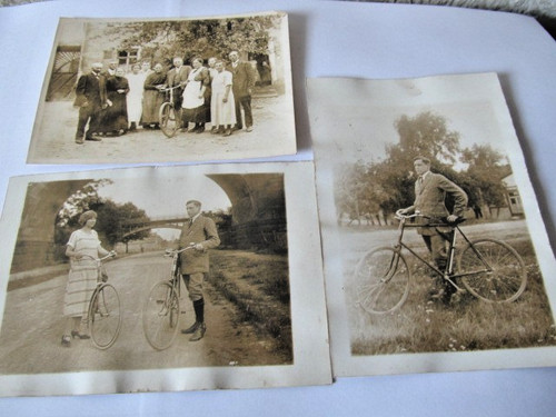 Personen mit fahrrad stück - mit,