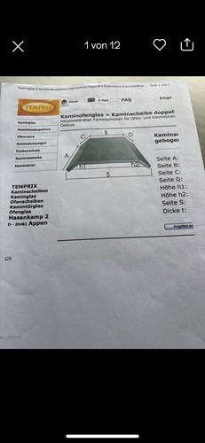 Kaminscheibe ofen neu - kaminscheibe,