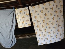 Kinder Bettwäsche mit Teddys 3teilig Betwäsche und Spannbettlaken ohne Verschluß