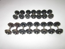 15x H0 Gleichstrom Radsatz mit