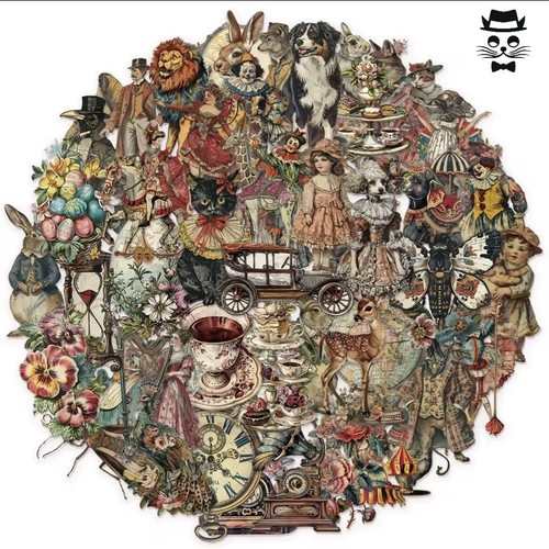 50x viktorianischer zirkus - viktorianischer,