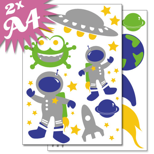 Wandkings wandsticker bunter - wandkings, "bunter