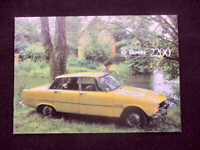 Rover P6 2200 1974 8S. Holländisch SC TC Automatic  Prospekt Brochure 226/3