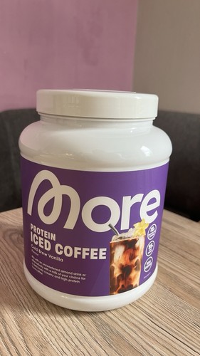 More protein iced coffee - more,