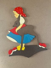 DDR Märchen-Holzbild