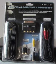 DVD Anschluss-Set-vergoldet -