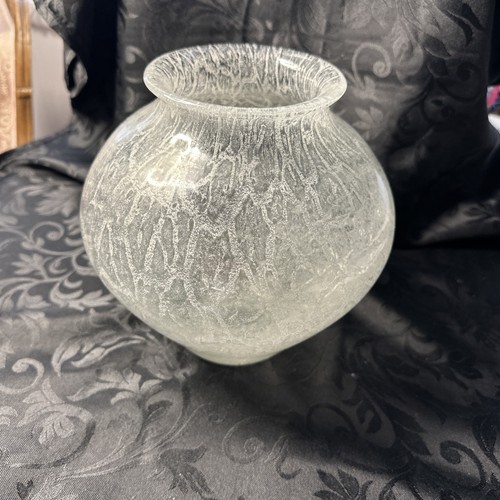 Loetz glas vase - loetz, schaumglas