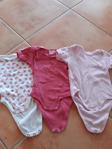 3er set kurzarm bodys - 3er-set, kurzarm-bodys