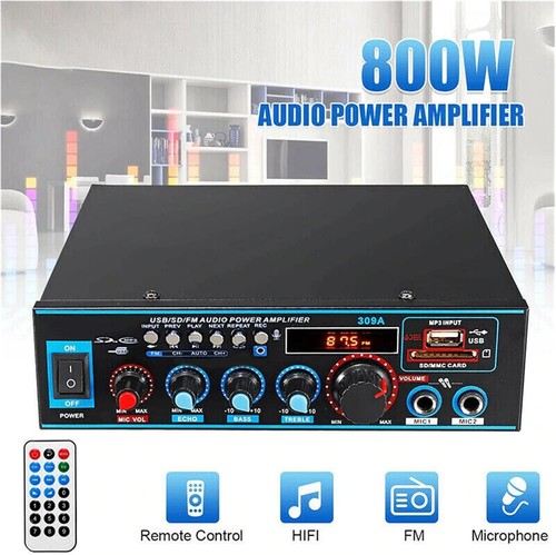 800w hifi verstärker - 800w,