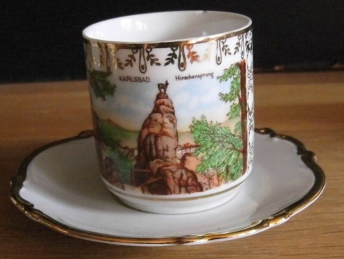 Andenkenporzellan tasse - andenkenporzellan,