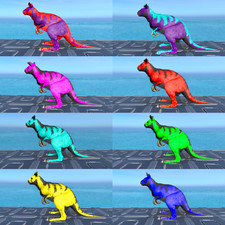 Top Stat Procoptodon Paar -