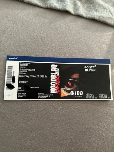 Hoodblaq konzertkarten - hoodblaq,