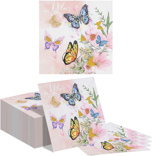 Schmetterling servietten - schmetterling,