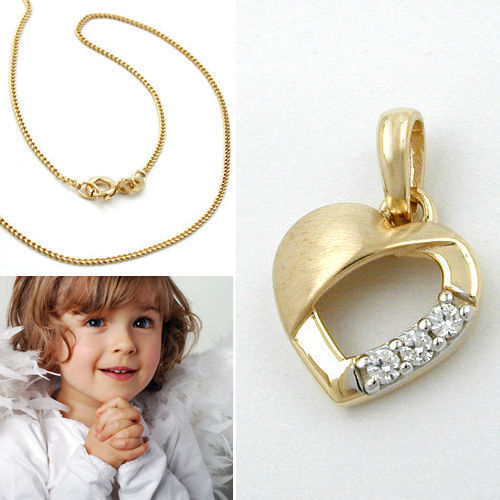 Baby kinder echt gold - echt, 585