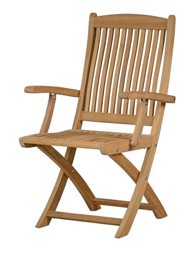 Teak klappstuhl portofino - klappstuhl,