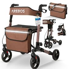 AREBOS Alu Rollator klappbar
