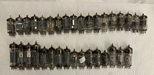 34x elektronenröhren konvolut - 34x,