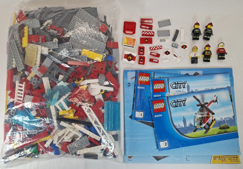 Lego city 60004 - lego, feuerwehr