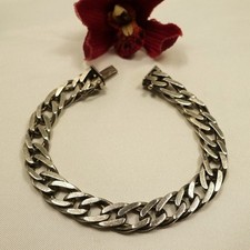 massives Silber Armband 925 Silber Armschmuck old silver bracelet / ev 714(87)
