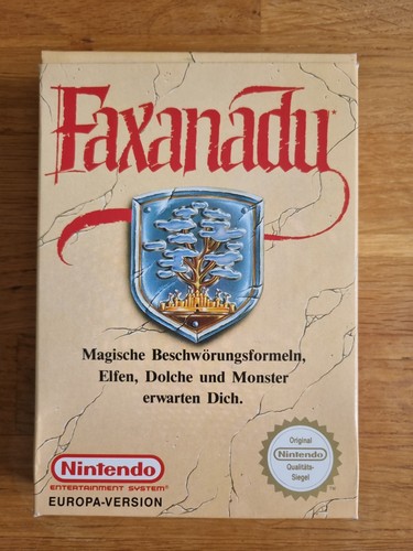 Faxanadu nintendo nes - faxanadu,