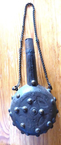 Alte pulverflasche - alte,