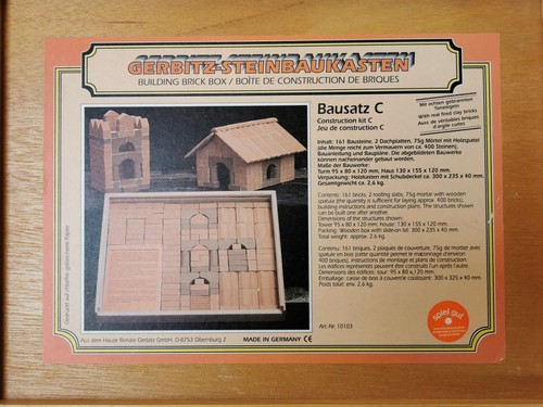 Gerbitz steinbaukasten bausatz - gerbitz,