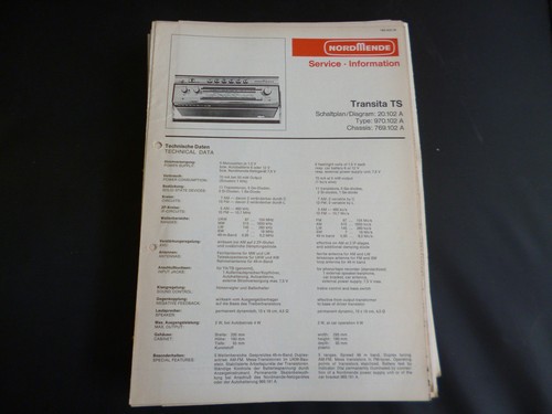 Original service manual - original,