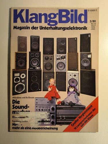 Klangbild hifi magazin 1980 - hifi, magazin,