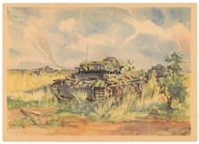 Orig. AK Postkarte getarnte