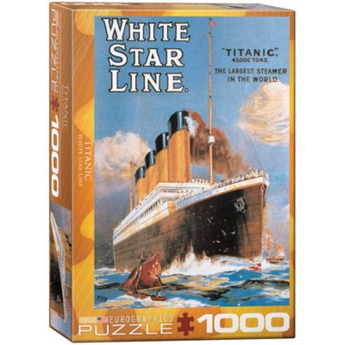 Titanic white star - titanic, line