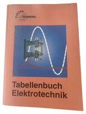 Europa Lehrmittel Tabellenbuch