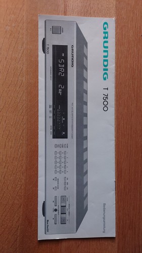 Bedienungsanleitung grundig - bedienungsanleitung,