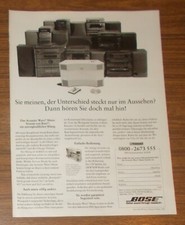 Seltene werbung vintage - vintage, bose
