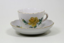 Meissen gelbe rose - gelbe, neuer