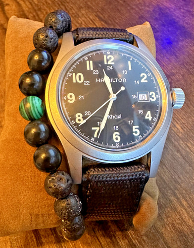 Hamilton khaki field quartz - khaki,
