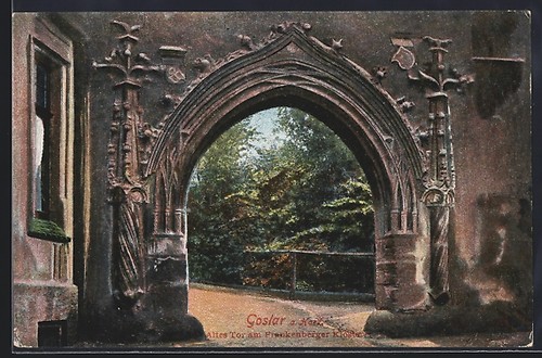 Ansichtskarte goslar harz - ansichtskarte,