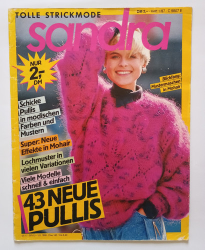 Sandra strickmode 1987 43 - -,