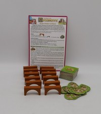 Carcassonne Burgen, Brücken und Basare Hans im Glück altes Layout ohne Karton