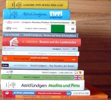 15 Astrid Lindgren Bücher -