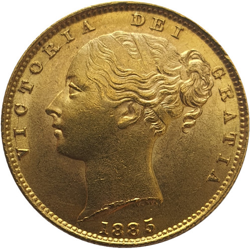 1885 queen victoria - 1885-s, schild