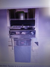 Teufel  5.1-Kanal Heimkino Lautsprechersystem -Schwarz Sony Blue Ray Boxen 1 Tag