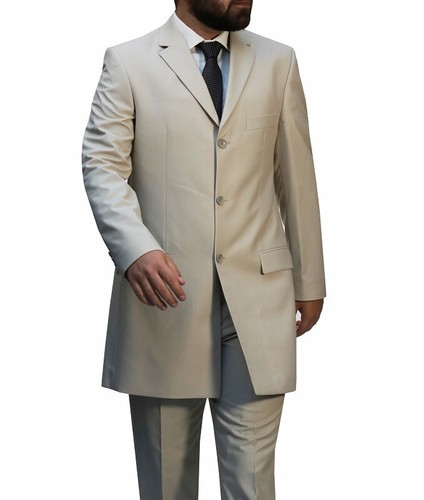 Gehrock herrenanzug beige - herrenanzug,