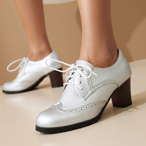 Blockabsatz damen brogue - blockabsatz,