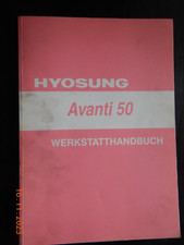 Reparaturanleitung Hyosung Avanti 50,  Werkstatthandbuch, Werkstattanleitung