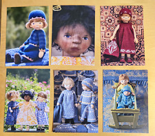 Postkarten Pongratz Puppen 6 St. diverse Motive Künstlerpuppen Set Nr 05 NEU
