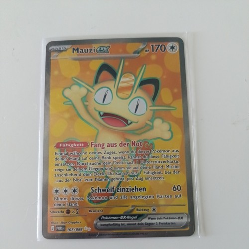 Pokémon mauzi 107 088 - mauzi, ex
