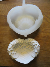 Silikonform Flügelherz für Resin, Gießharz, Kerzen, Seifen,etc.; tolles Geschenk