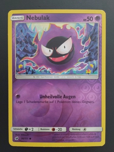 Pokémon karte nebulak 111 - nebulak, 36/111