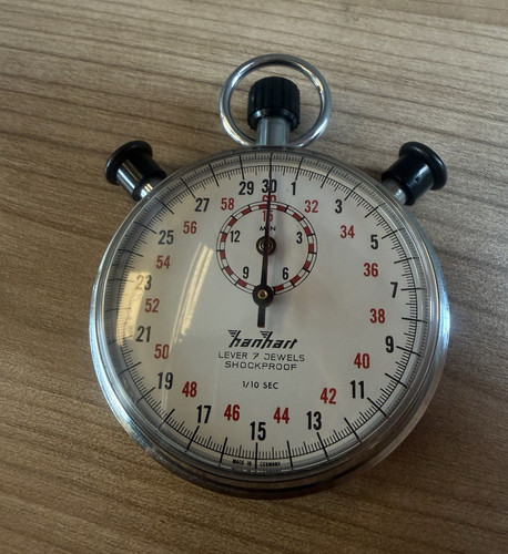 Hanhart mechanische stoppuhr - mechanische,